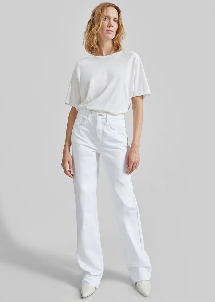 Harper Soft Organic T-Shirt - Off White