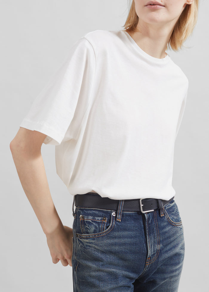 Harper Soft Organic T-Shirt - Off White