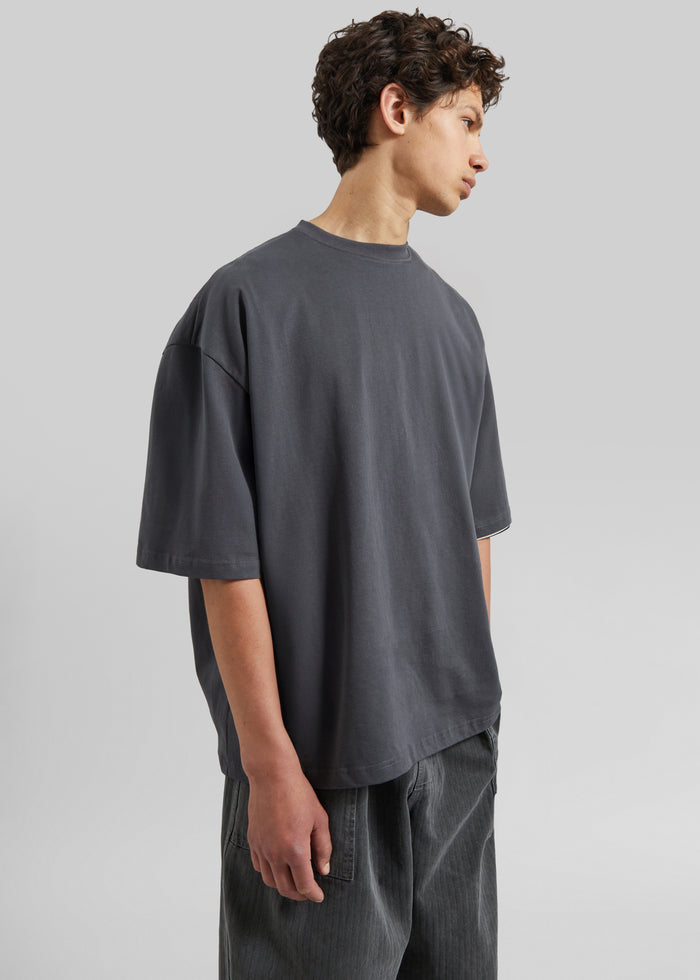 Harris Oversized T-Shirt - Slate Grey