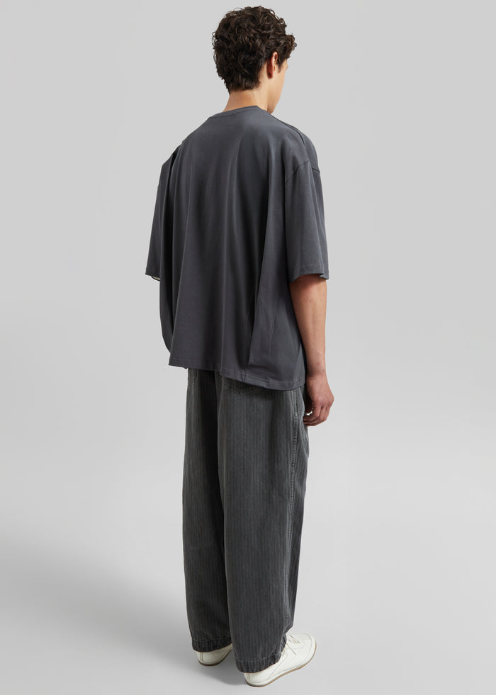 Harris Oversized T-Shirt - Slate Grey