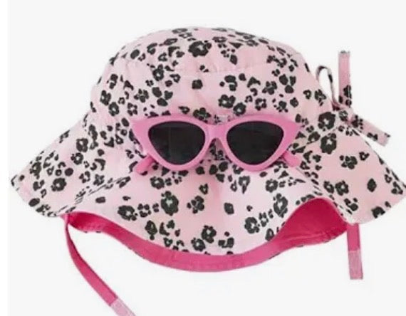 Hat and sunglasses