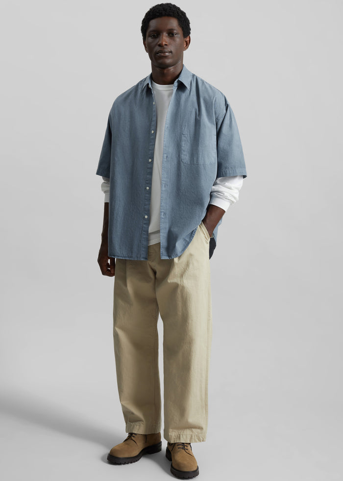 Havre Button Down Shirt - Blue