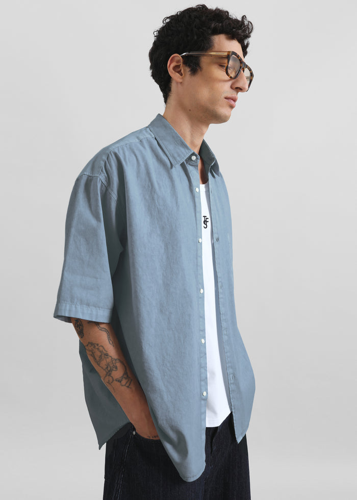 Havre Button Down Shirt - Blue