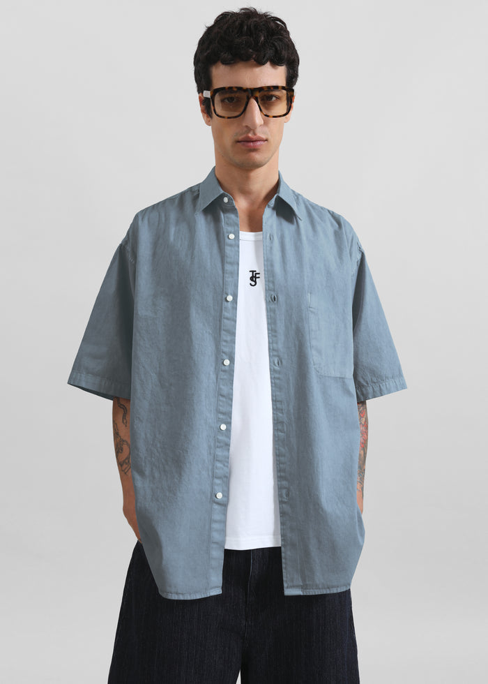 Havre Button Down Shirt - Blue