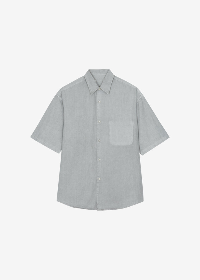 Havre Button Down Shirt - Light Grey