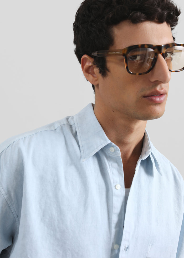 Havre Button Down Shirt - Pale Blue