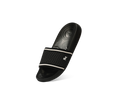 High Sprout Knitro Slides For Women black knit slides casual wear angled top view