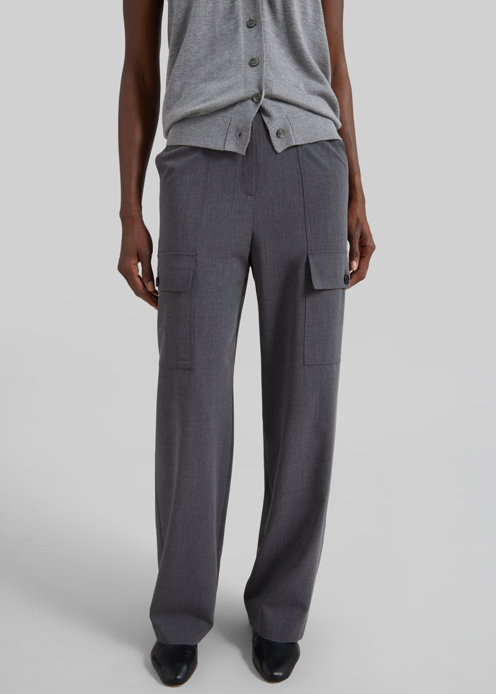 Holborn Cargo Pants - Grey Melange