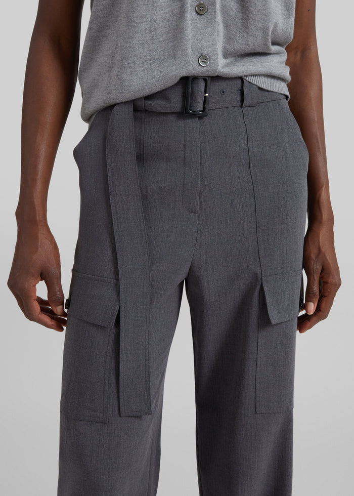 Holborn Cargo Pants - Grey Melange