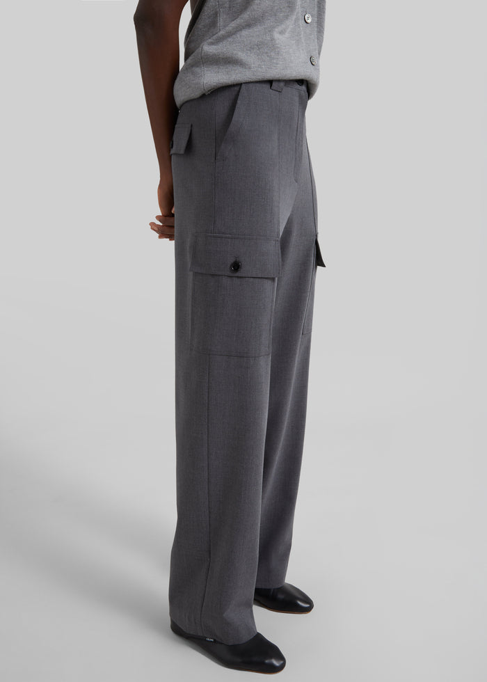 Holborn Cargo Pants - Grey Melange