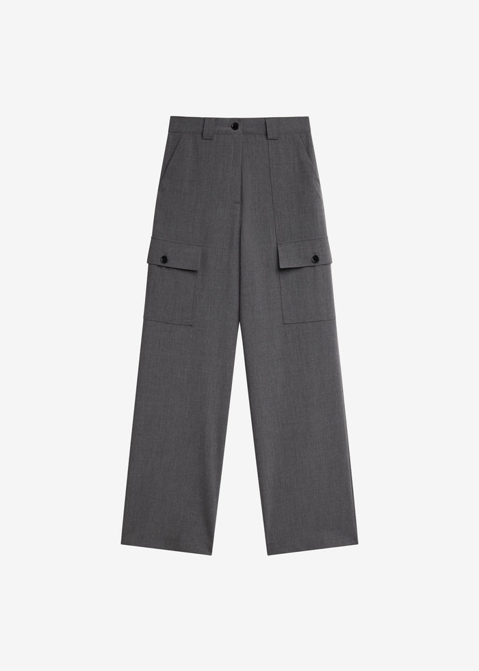 Holborn Cargo Pants - Grey Melange