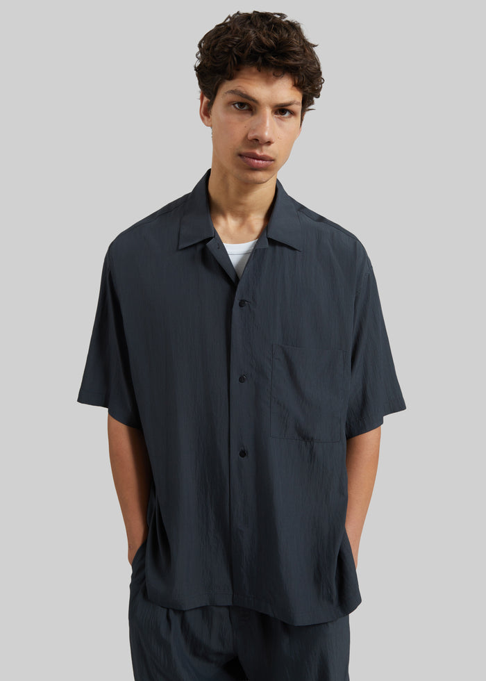 Holmen Short Sleeve Shirt - Charcoal