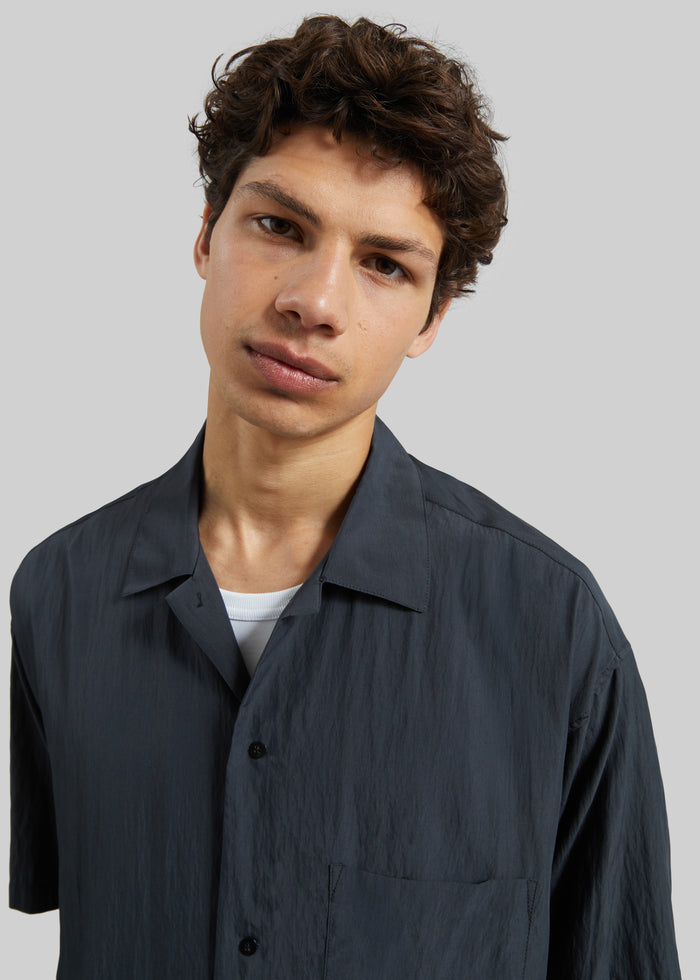Holmen Short Sleeve Shirt - Charcoal