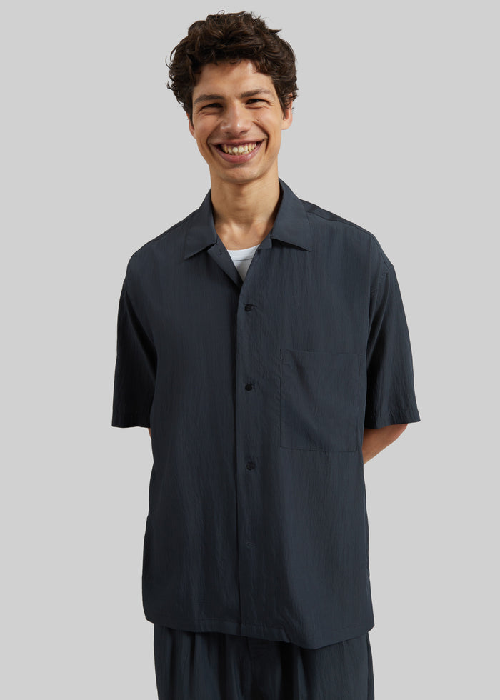 Holmen Short Sleeve Shirt - Charcoal