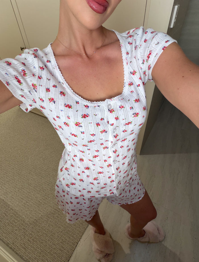 Imogen Pointelle Tee