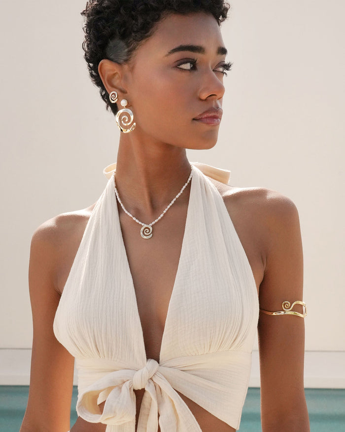 Intertwined Aura Arm Cuff