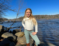 Ivory mock turtle neck