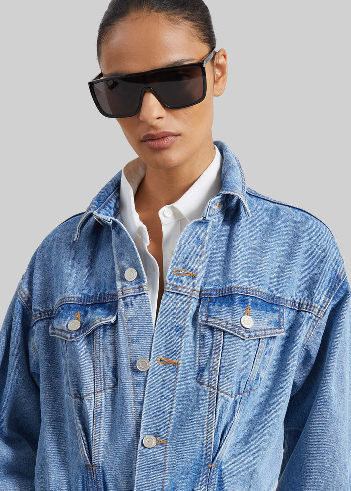 Jas Denim Jumpsuit - Dark Indigo