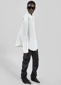 Jaslen Padded Shirt - White