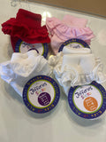 Jefferies socks with ruffle