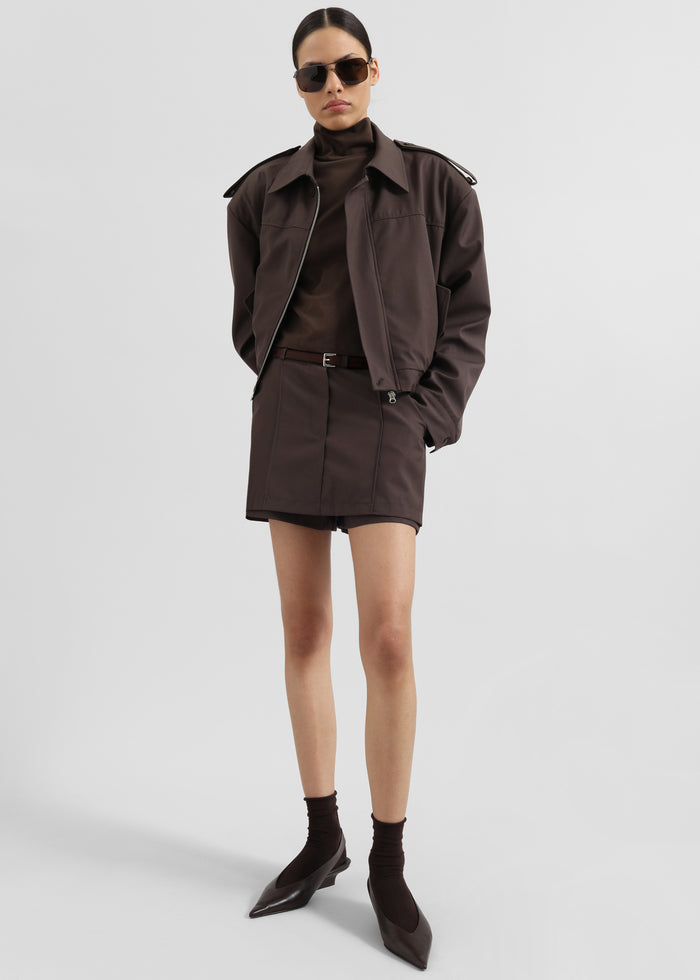 Jessie Leather Belt - Brown
