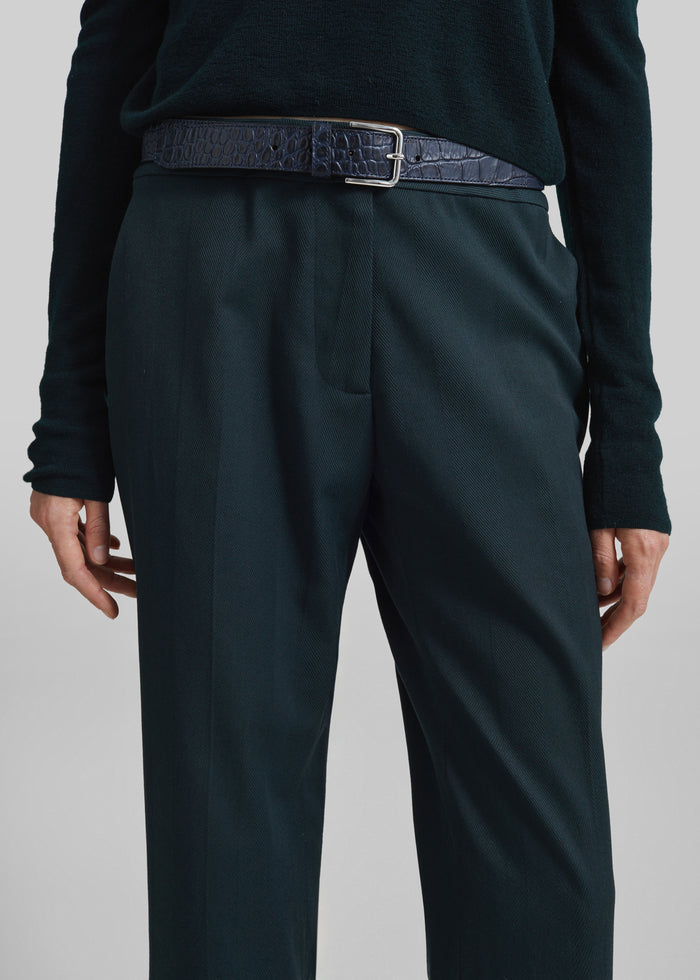 Jet Slim Tailored Trousers - Bottle Green