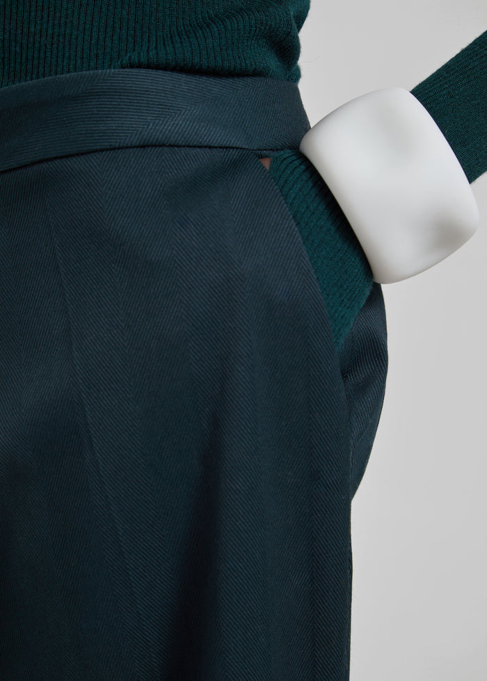 Jet Slim Tailored Trousers - Bottle Green
