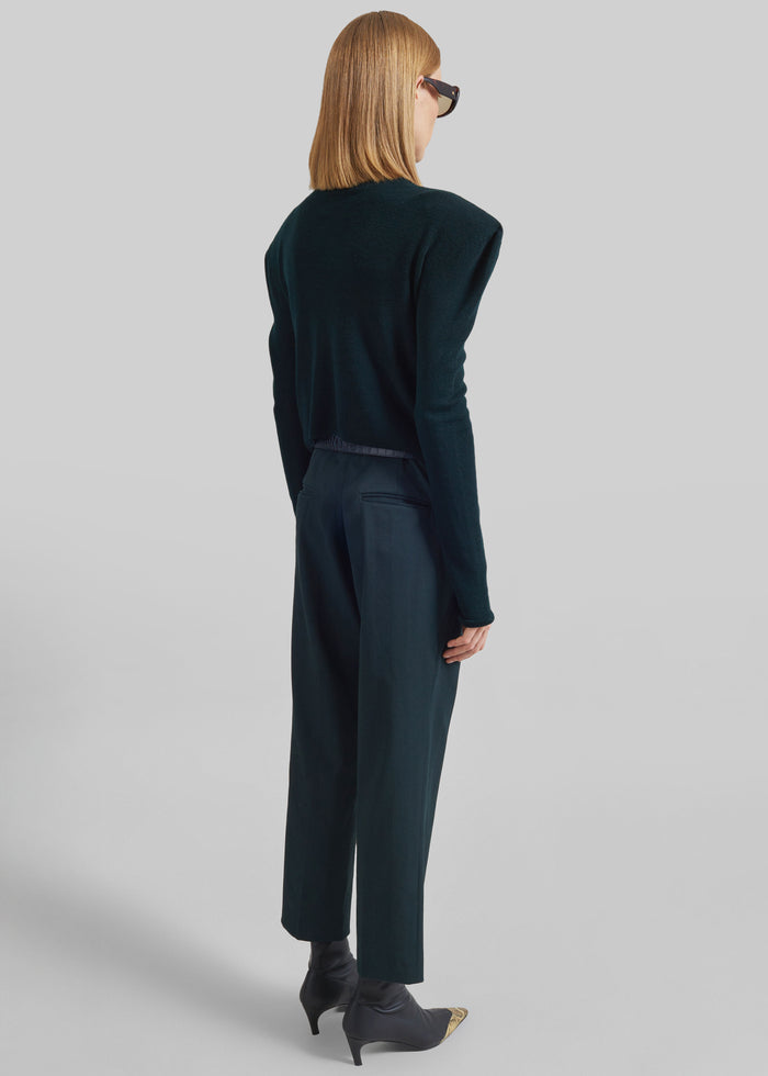 Jet Slim Tailored Trousers - Bottle Green