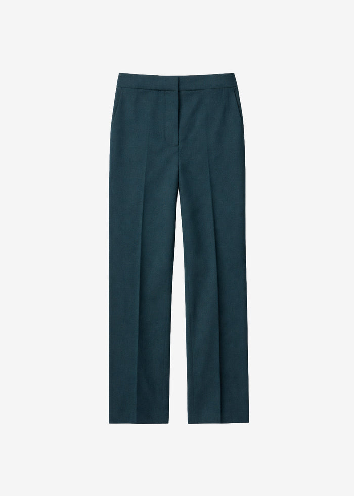 Jet Slim Tailored Trousers - Bottle Green