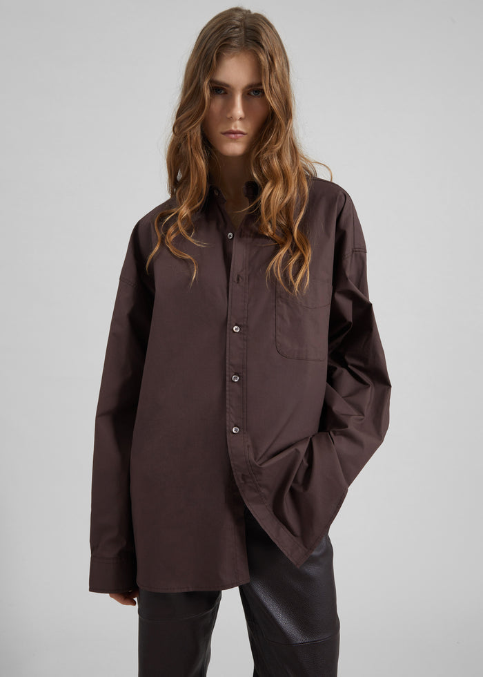 Jorhat Shirt - Dark Brown
