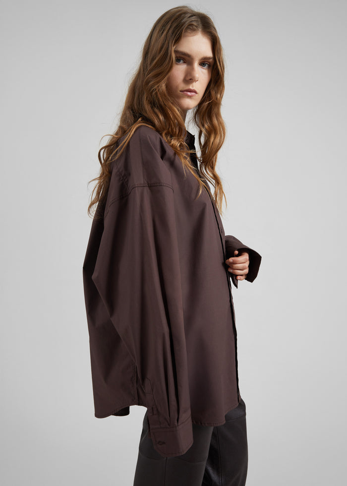 Jorhat Shirt - Dark Brown