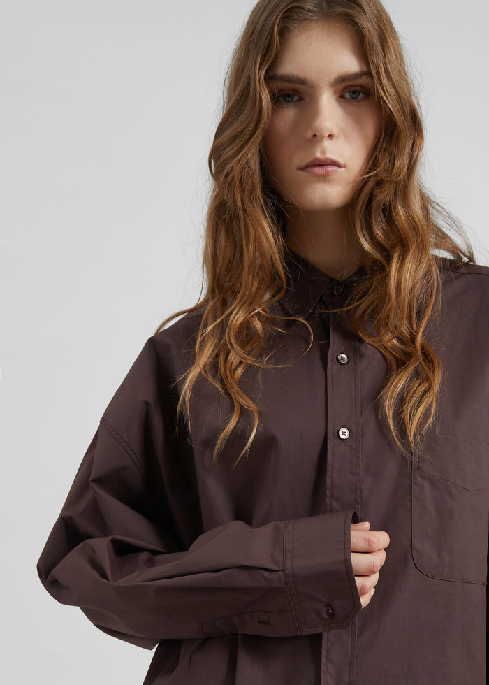 Jorhat Shirt - Dark Brown