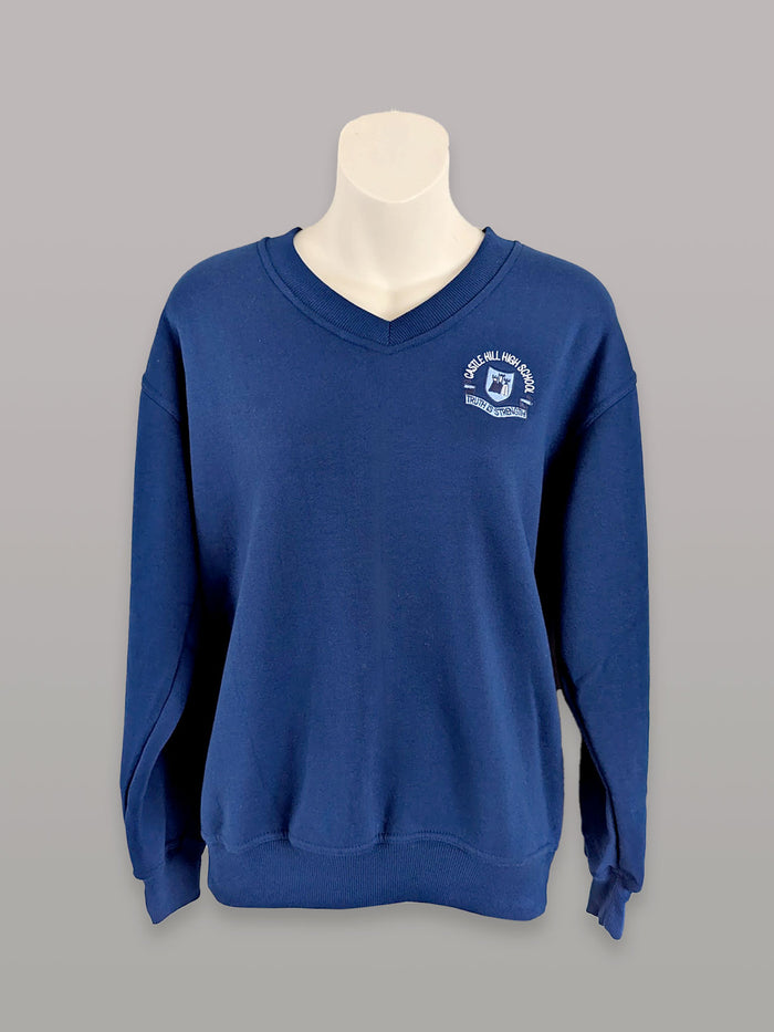 Jumper - Cotton V-Neck