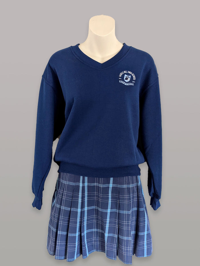 Jumper - Cotton V-Neck