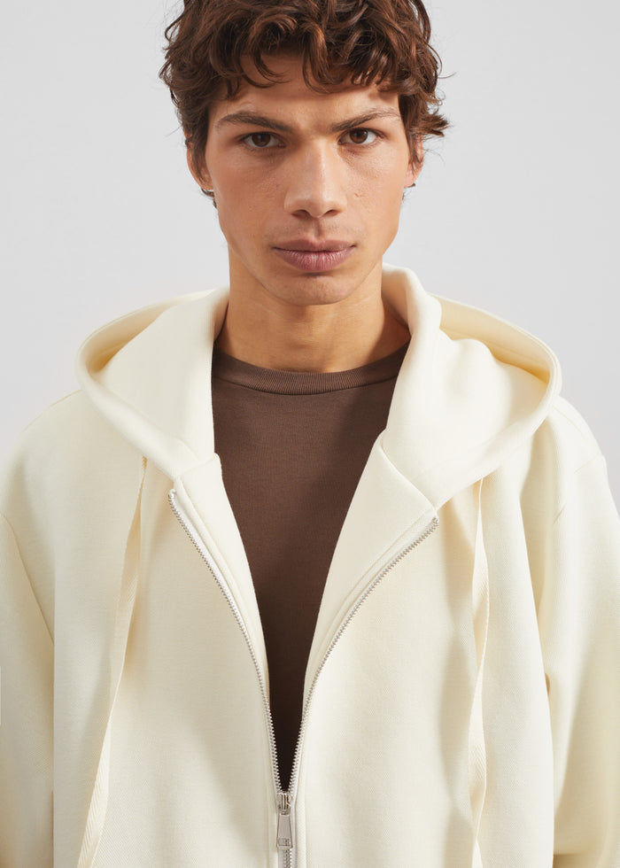 Kallmyr Zip-Up Hoodie - Ivory