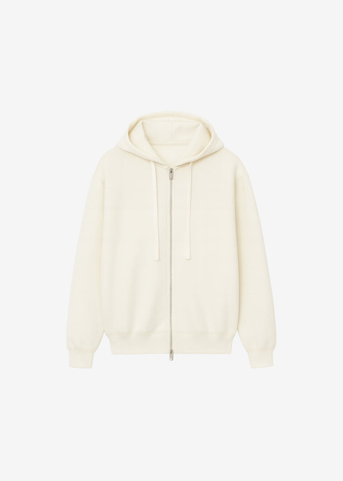 Kallmyr Zip-Up Hoodie - Ivory