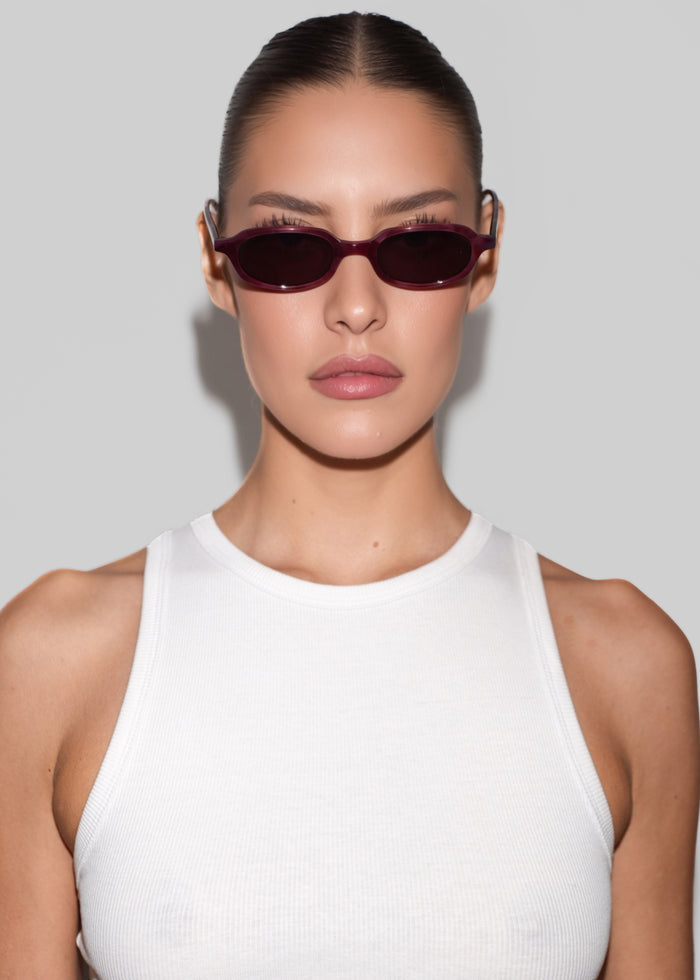 Karen Wazen Carolyn Sunglasses - Cherry Tortoise