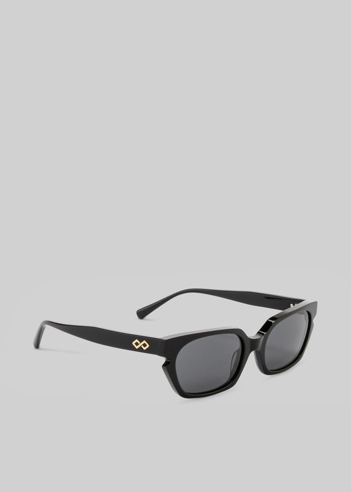 Karen Wazen Maia Sunglasses - Black