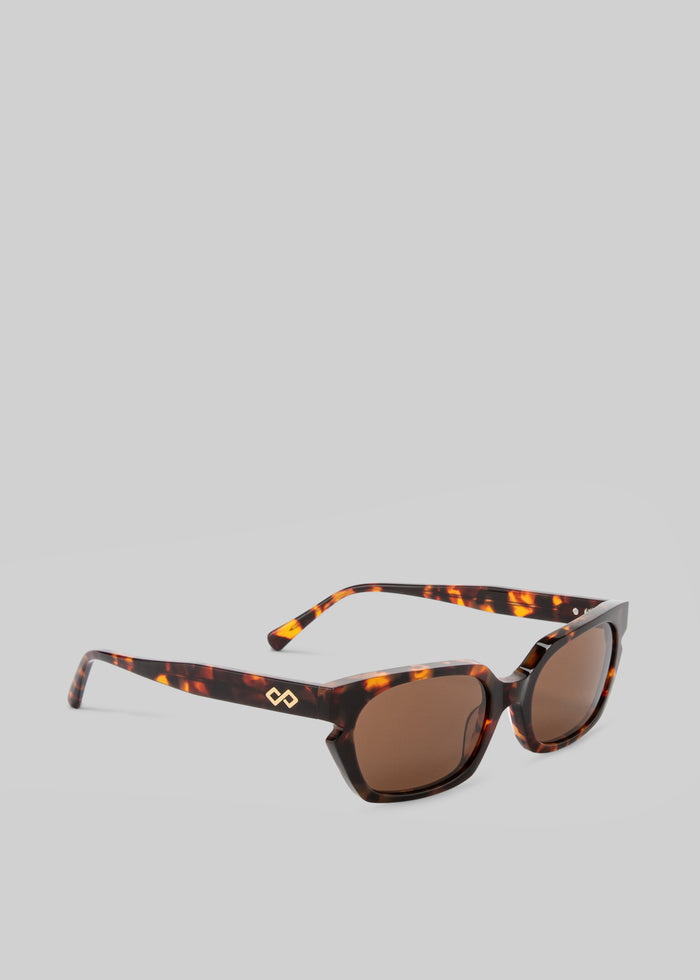 Karen Wazen Maia Sunglasses - Tortoise