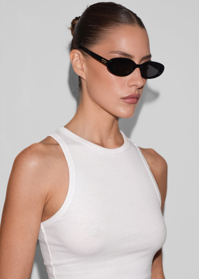 Karen Wazen Olivia Sunglasses - Black