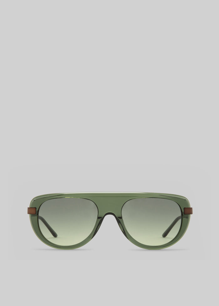 Karen Wazen Sol Sunglasses - Olive