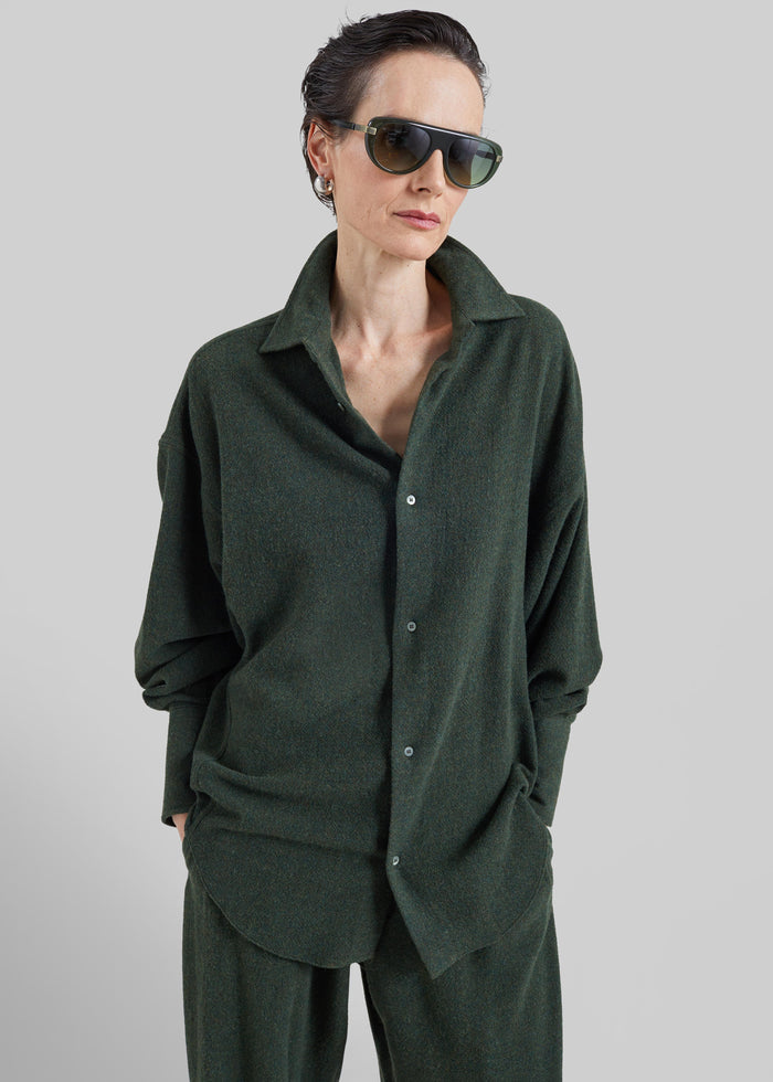 Karen Wazen Sol Sunglasses - Olive