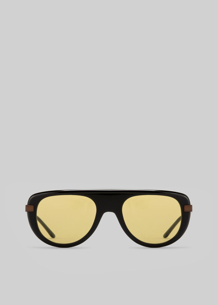 Karen Wazen Sol Sunglasses - Yellow