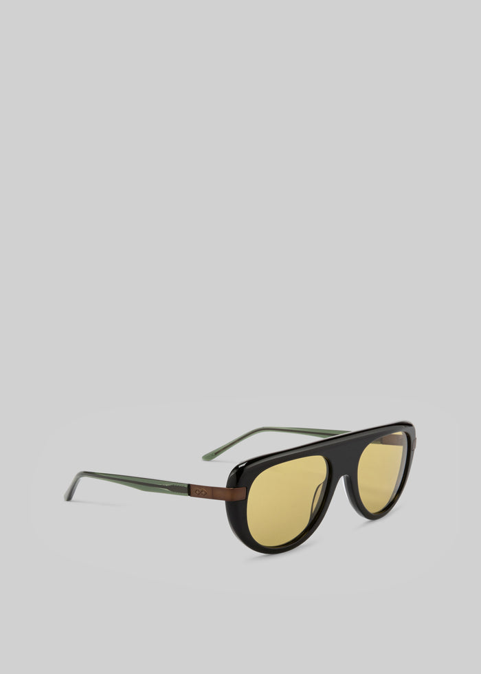 Karen Wazen Sol Sunglasses - Yellow