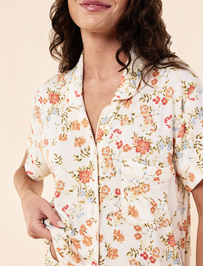 Kate Modal Soft Boxer PJ Set
