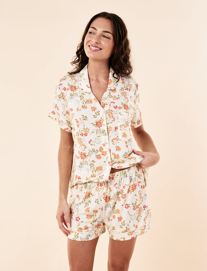 Kate Modal Soft Boxer PJ Set
