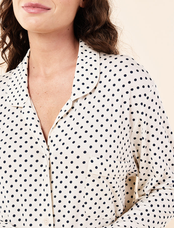 Kate Modal Soft Full Length PJ Set