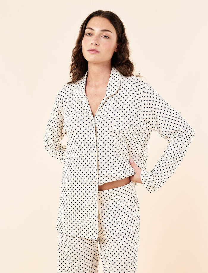 Kate Modal Soft Full Length PJ Set