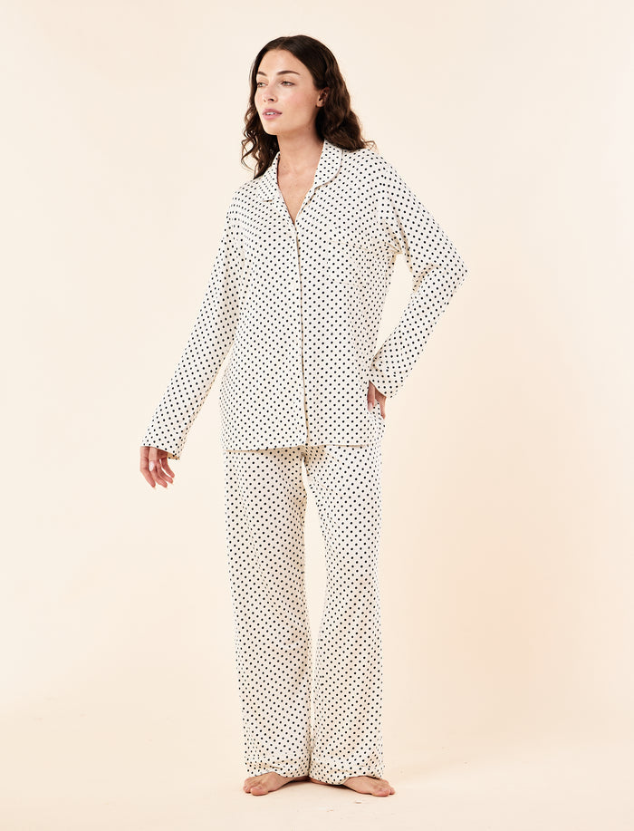 Kate Modal Soft Full Length PJ Set