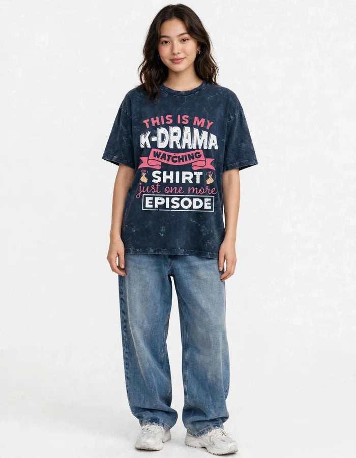Kdrama Lover Oversized Tee